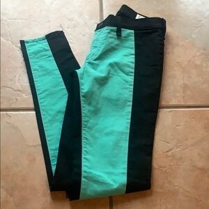 NWOT Rag & Bone | Intermix Green & Black Duo Color Skinny Jean Size 27
